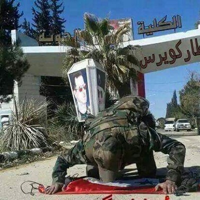 Assad rend hommage aux soldats de Kwayrès.La bataille d’Alep a commencé
