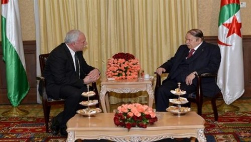 Bouteflika reçoit le ministre palestinien des Affaires étrangères