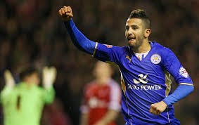 Riyad Mahrez intéresse Manchester United et Tottenham
