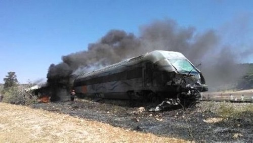 Oran : Un mort dans une collision entre un train et un camion citerne