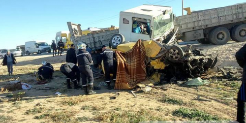 8 personnes tuées dans un accident de la route à Djelfa