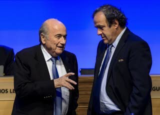 FIFA : Blatter et Platini suspendus 8 ans de toute activité liée au football
