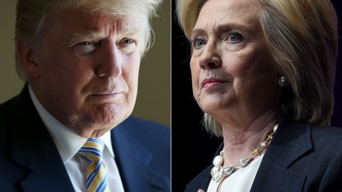 Trump et Clinton en tête des sondages avant l'Iowa