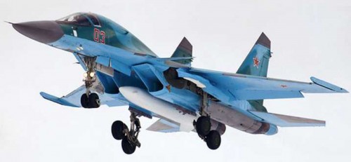 L'Algérie va acquérir le Su-34 russe
