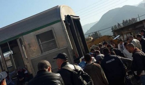 Train contre camion à Bejaia : Un mort et un blessé grave