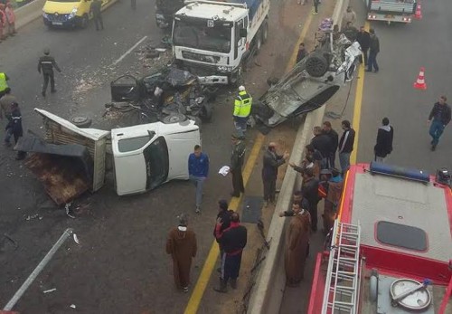 Grave accident de la route à Boukadir ( Chlef) (Actualisé)