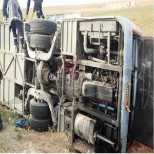Saida : 5 morts et 21 blessés dans le renversement d’un bus à Timetlas