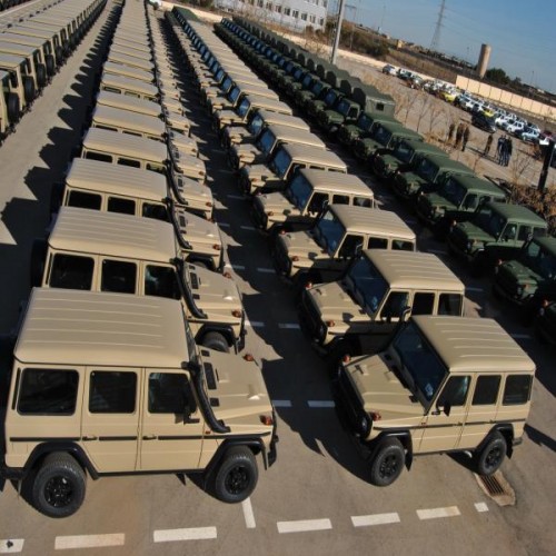 245 véhicules militaires Mercedes, fabriqués à Tiaret, livrés à l'armée