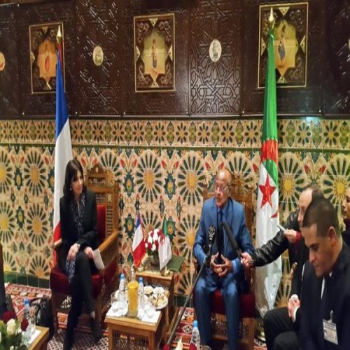 Anne Hidalgo en visite à Alger