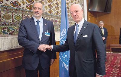 Jaafari/syrie : De Mistura n’a pas dit la vérité à Genève