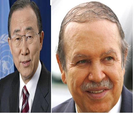 Ban Ki-moon écrit à Bouteflika