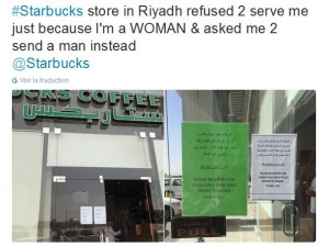 En Arabie saoudite, Starbucks interdit l'accès de ses cafés aux femmes