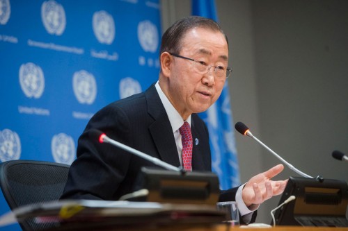 Ban Ki-moon salue la reprise de Palmyre par l'armée syrienne