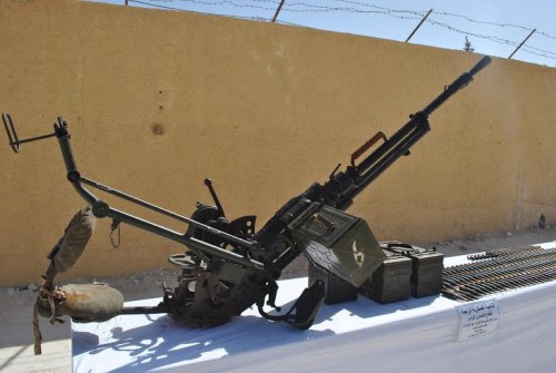 Mitrailleuse et munitions saisis à El Oued