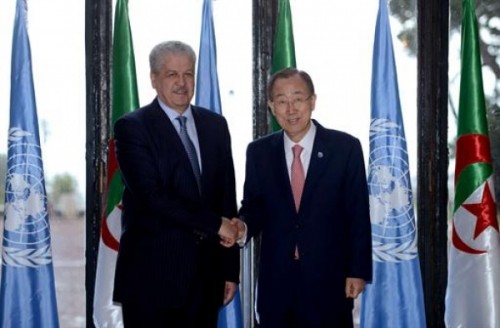 Sellal salue Ban Ki-moon en Tamazight (Vidéo)