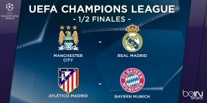 Ligue des champions : Atletico Madrid-Bayern Munich et Manchester City-Real Madrid en demi-finales