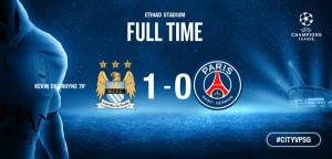 Ligue des champions : Manchester City élimine le PSG et va en demi-finale