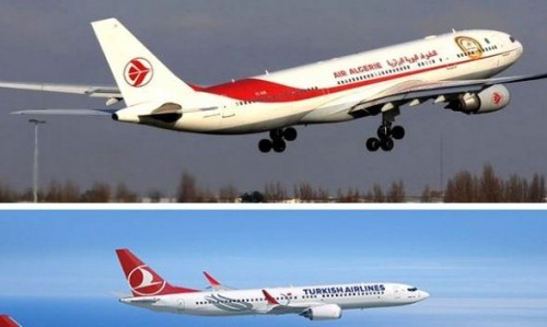 Air Algérie et Turkish Airlines offrent un large choix de voyages à leurs passagers