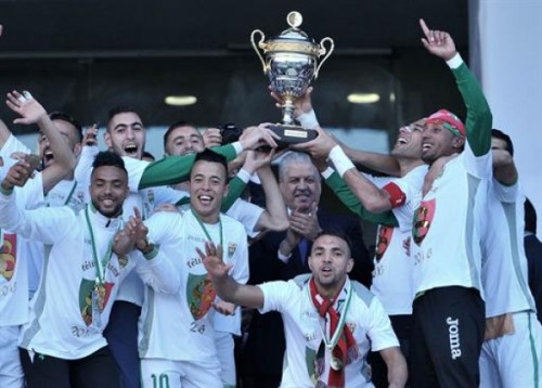 Le MCA remporte la coupe d'Algérie