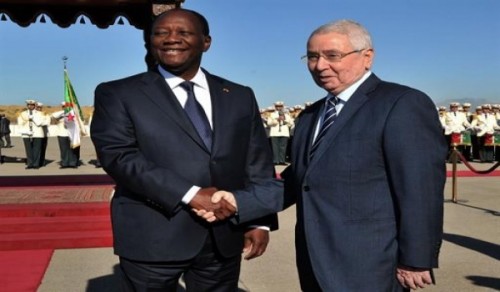 Le Président ivoirien entame une visite d'Etat en Algérie