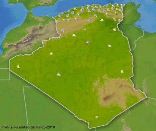 Pluies orageuses sur l'Est et le Centre du pays