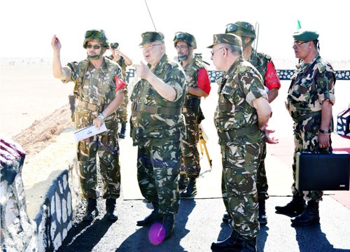 Poursuite des manoeuvres militaires pour le 3e jour à Béchar