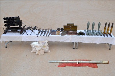 Découverte d'une cache d'armes à Bordj Badji Mokhtar