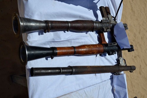 L'ANP détruit un mortier, des bombes artisanales et des moyens de détonation