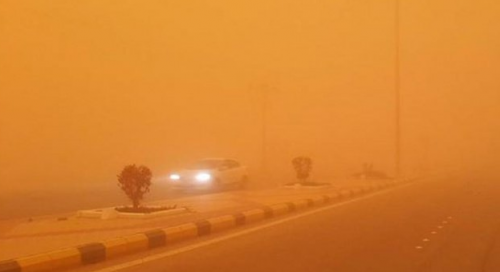 BMS : Vents forts avec soulèvement de sable au Sud du pays