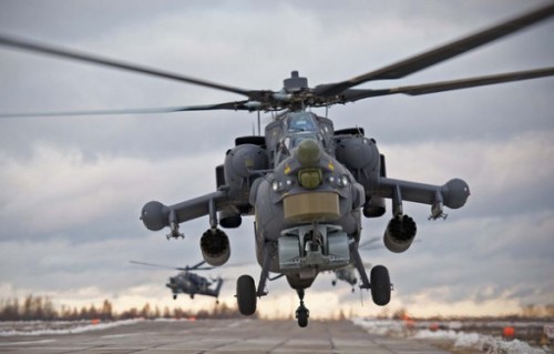 Les premiers hélicoptères de combat russes Mi-28NE livrés à l'Algérie