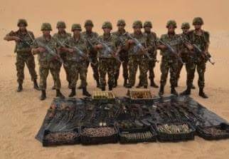 Découverte d'une cache d'armes et de munitions à Bordj Badji Mokhtar