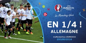 Euro-2016 : l'Allemagne en quarts, la Slovaquie éliminée (3-0)