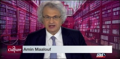 L'entretien d'Amine Maalouf à la télévision israélienne i24 fait scandale au Liban