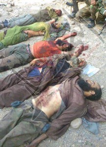 Photos des terroristes abattus à Médéa