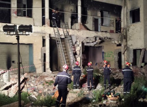 Des agents de la protection civile formés par des français dans le sauvetage en cas de séisme