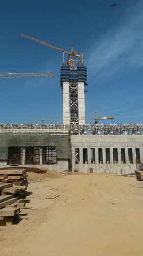 Le gros oeuvre de la Grande Mosquée d'Alger réalisé à 82%