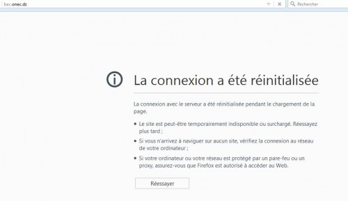 Piratage du site de l'ONEC : Les résultats du Bac retardés (Actualisé)