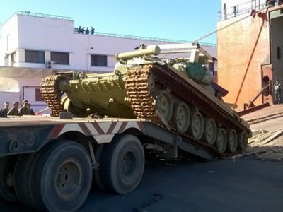 67 chars T-90 russes livrés en juillet à l'Algérie