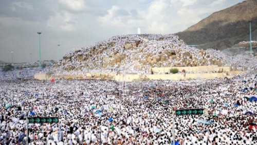 Hadj 2016 : Plus de 1,8 million de pèlerins sur le Mont Arafat
