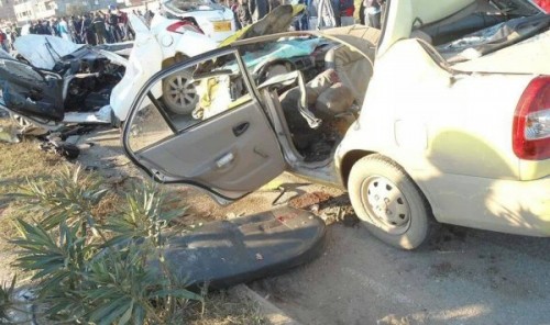 Médéa : Au moins 4 morts et 5 blessés dans un accident de la route