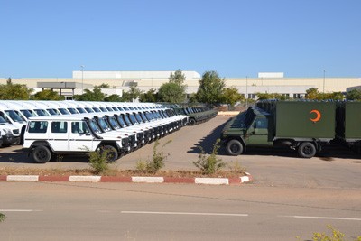 L'armée réceptionne 327 véhicules multifonctions de l'usine de Tiaret