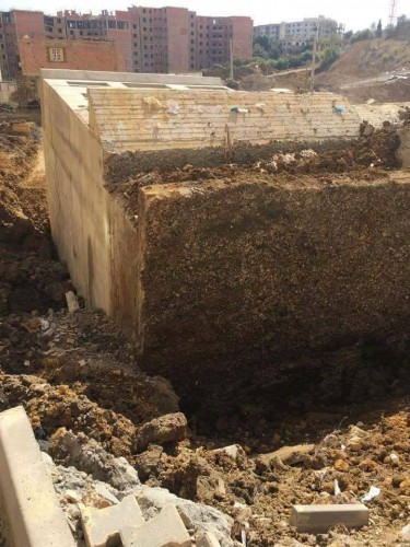 Effondrement de deux bâtisses à El Achour (Alger)