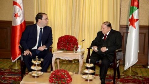 Le président Bouteflika reçoit le chef du gouvernement tunisien