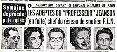 Soutien à la Révolution : Le réseau Jeanson honoré